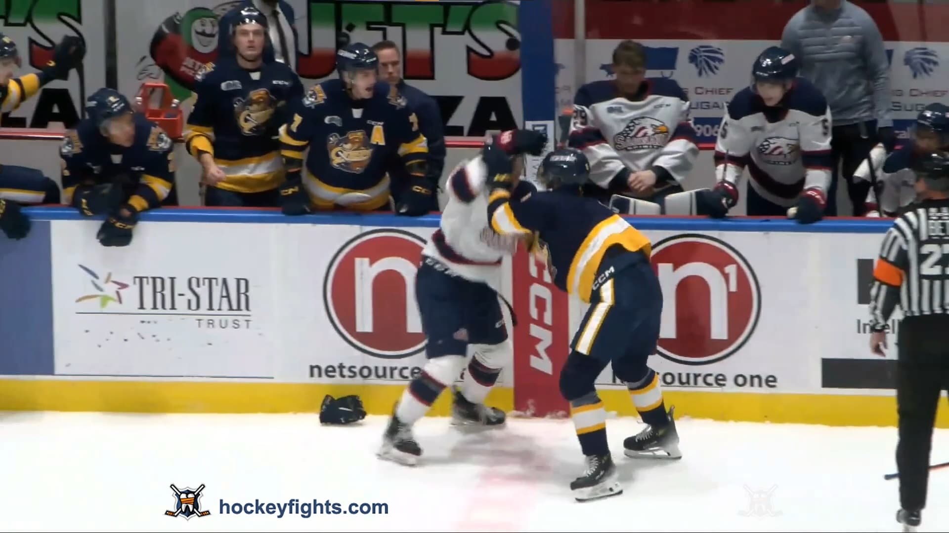 G. Toroptsev (ERI) vs. E. Hay (SAG)