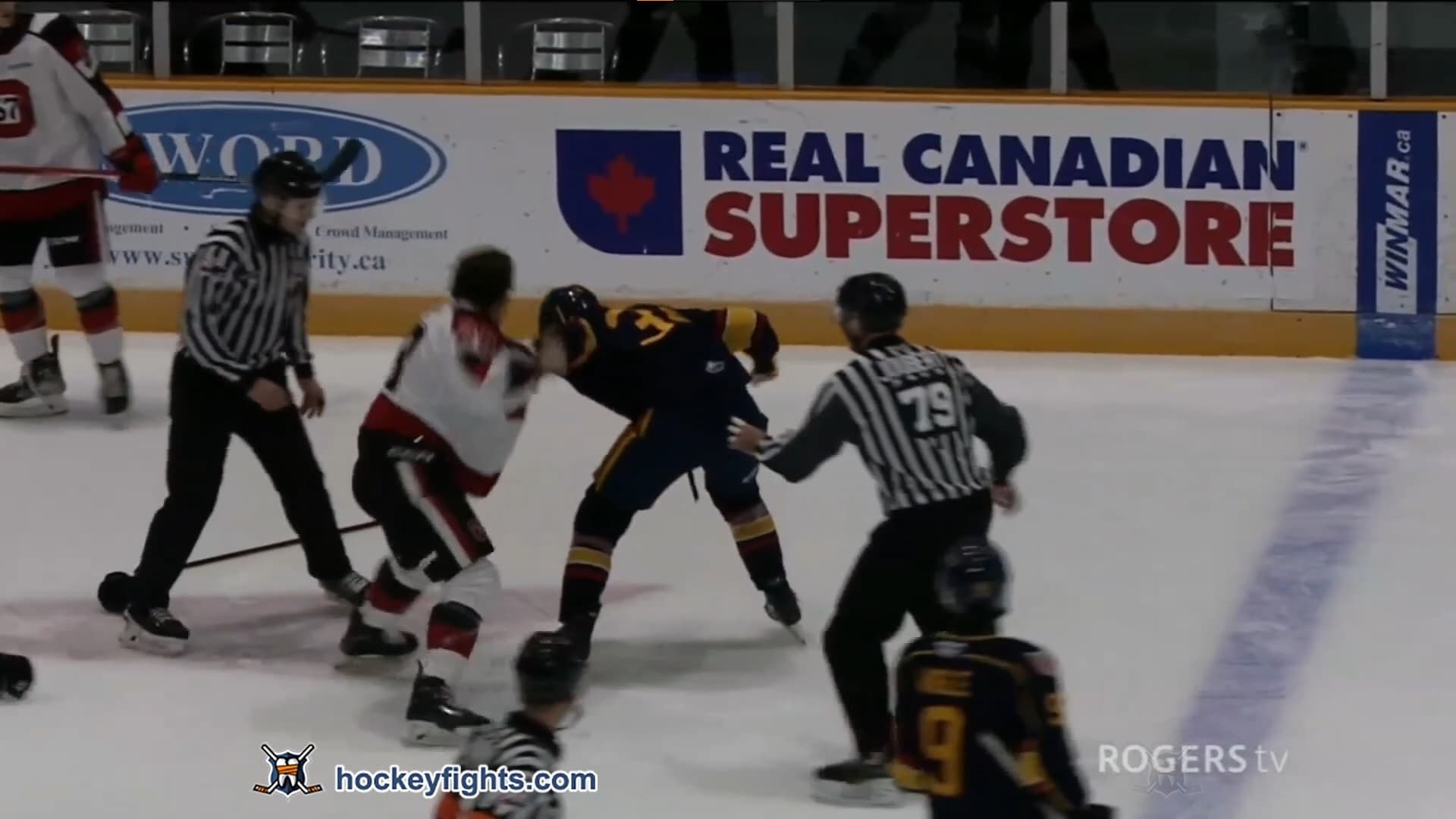 O. Savard (BAR) vs. C. Kelly (OTT)
