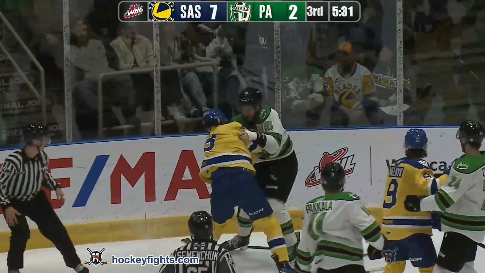 L. Hansen (SAS) vs. T. Goldsmith (PAR)