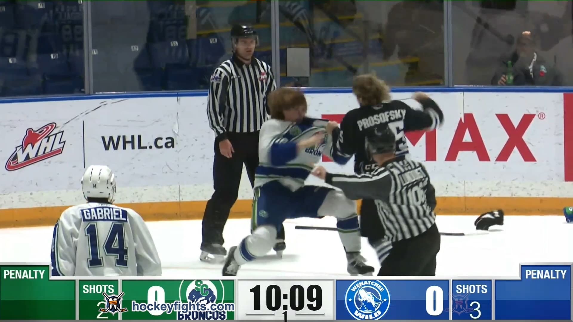 K. Prosofsky (WEN) vs. D. Gerwing (SCB)