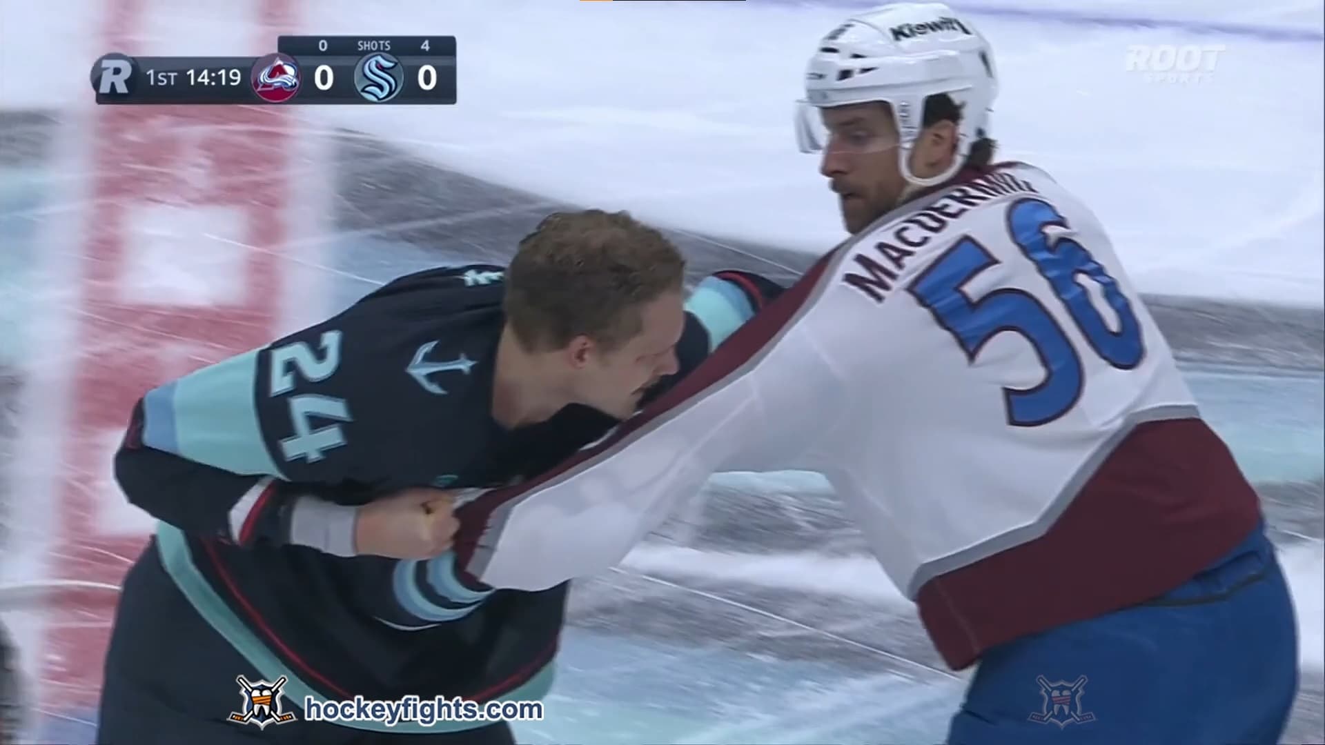 K. MacDermid (COL) vs. J. Oleksiak (SEA)