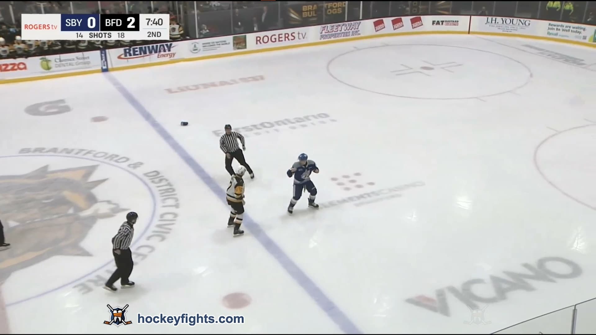 N. Villeneuve (SBY) vs. N. Roberts (BRA)