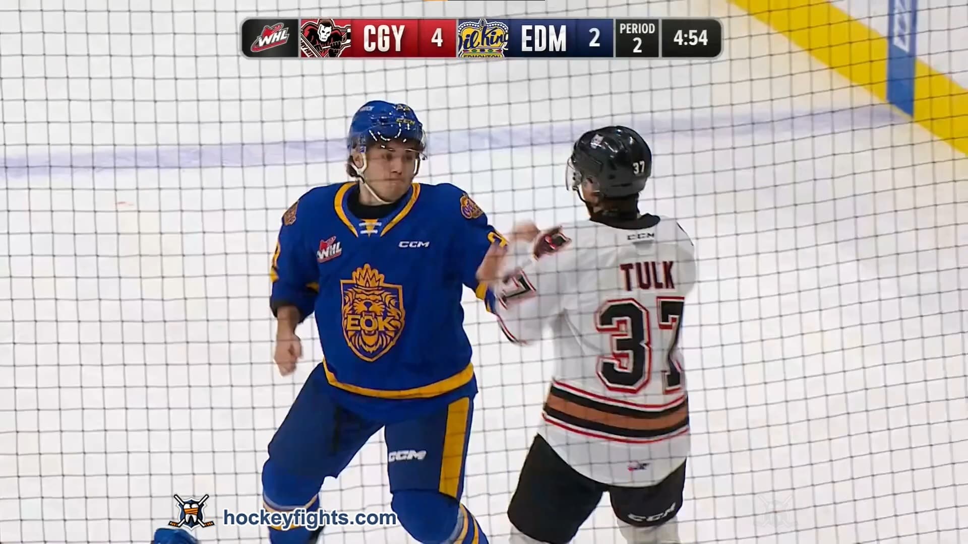 O. Tulk (CGY) vs. R. Kovacevic (EOK)