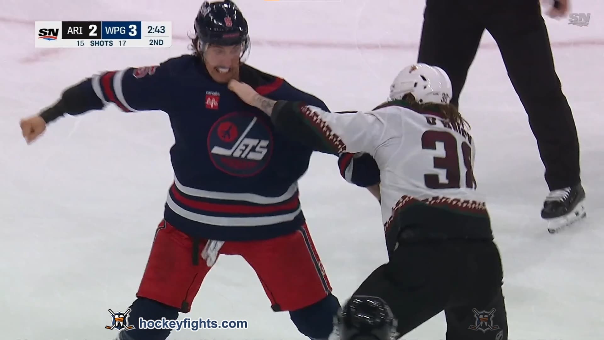 L. O'Brien (ARI) vs. B. Dillon (WPG)