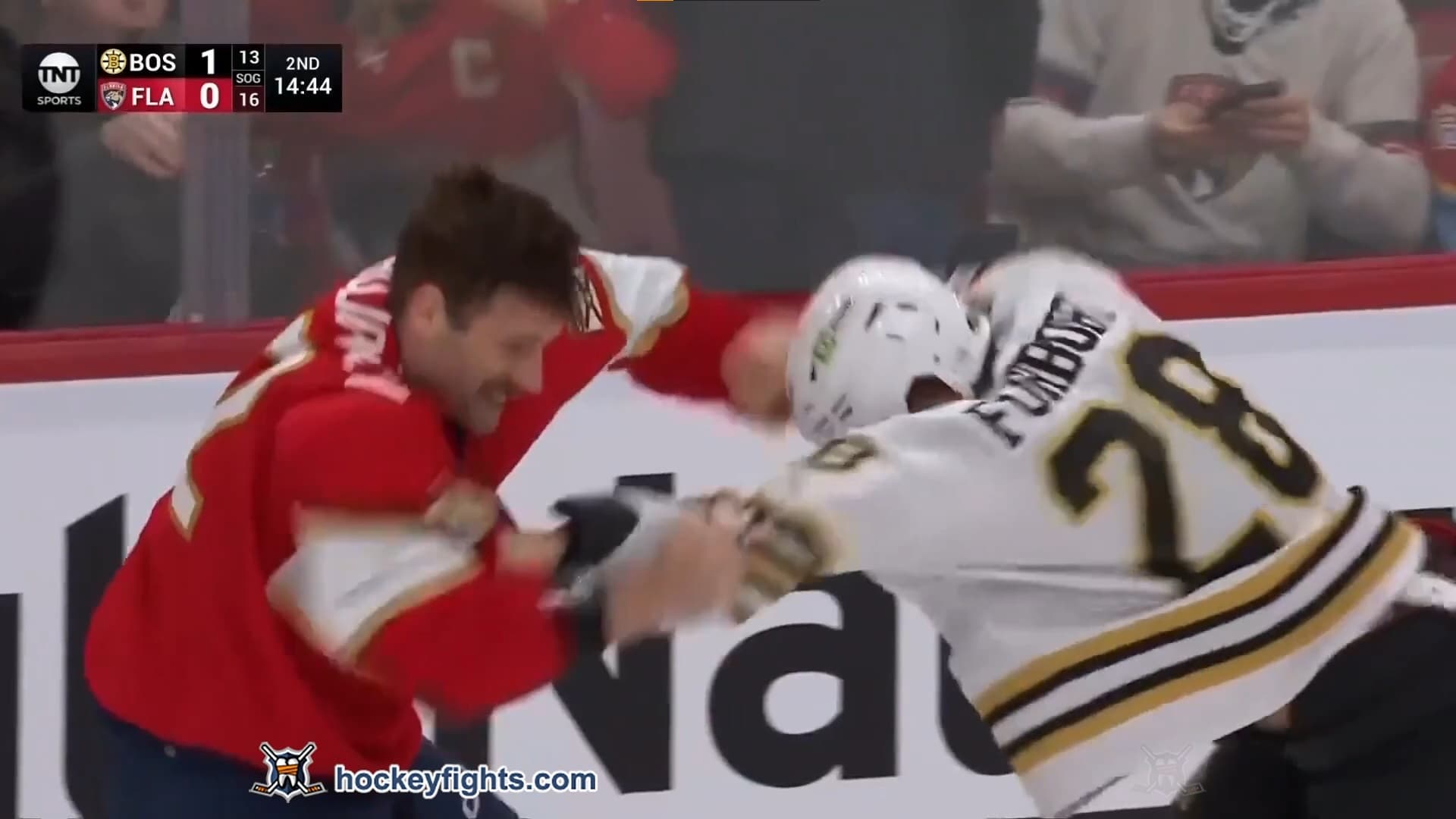 D. Forbort (BOS) vs. J. Gadjovich (FLA)