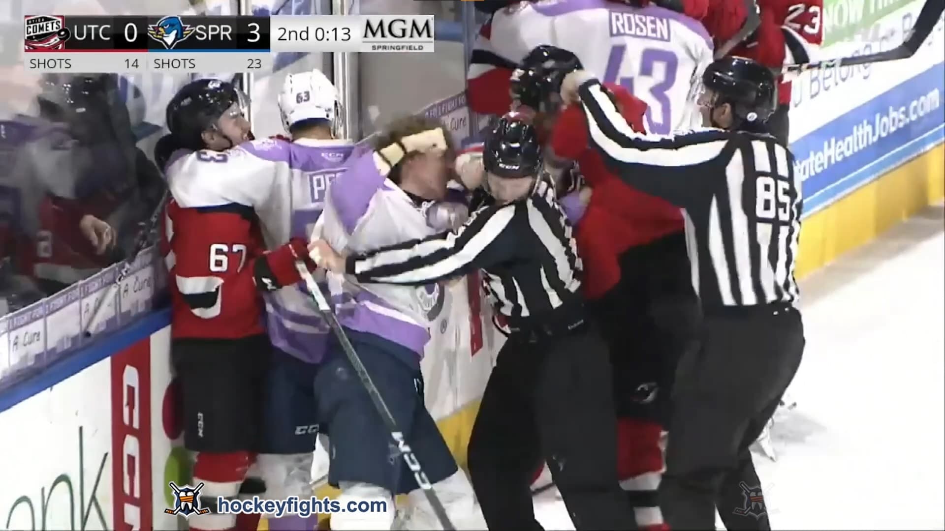 C. Foote (UTI) vs. A. Gaudette (SPR)