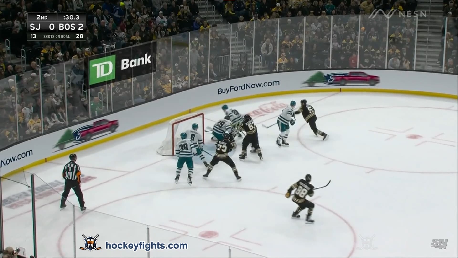 F. Zetterlund (SJS) vs. B. Marchand (BOS)