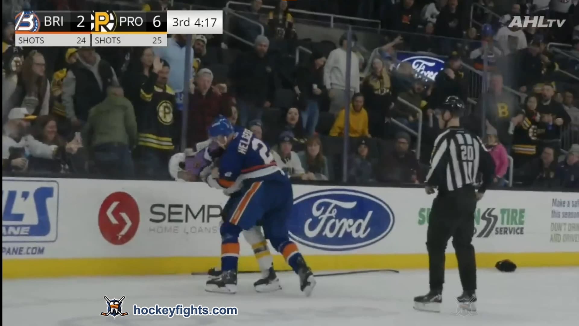 S. Helgeson (BPTI) vs. J. Abate (PRO)