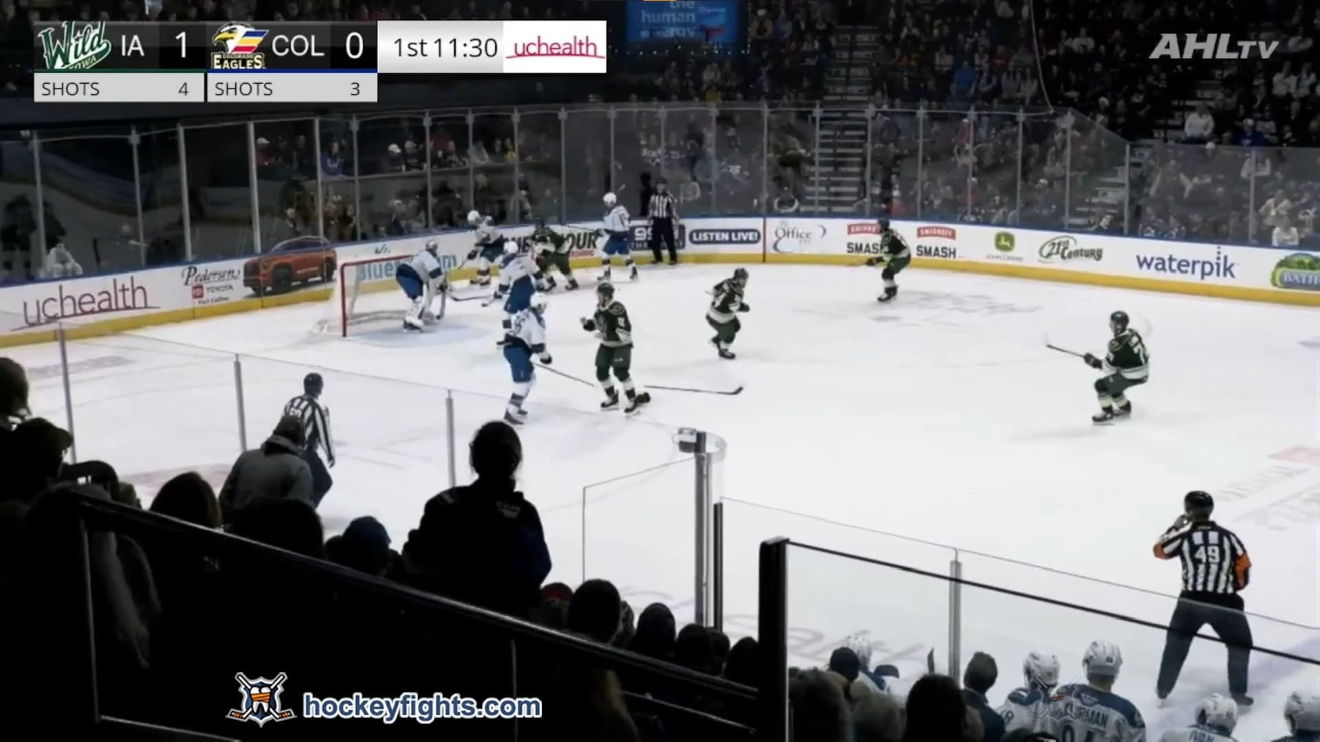 K. Conley (IOW) vs. M. Stienburg (COL)