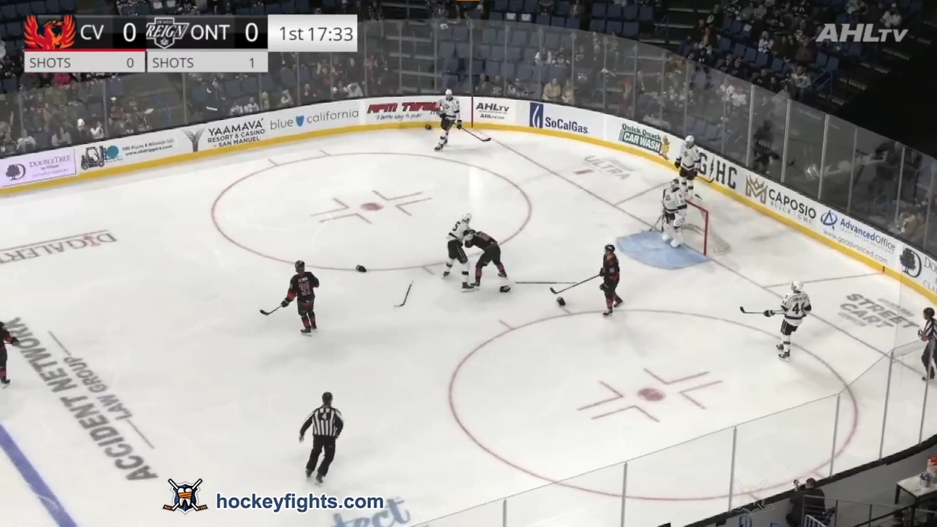 J. Melanson (CVF) vs. S. Helenius (ONT)