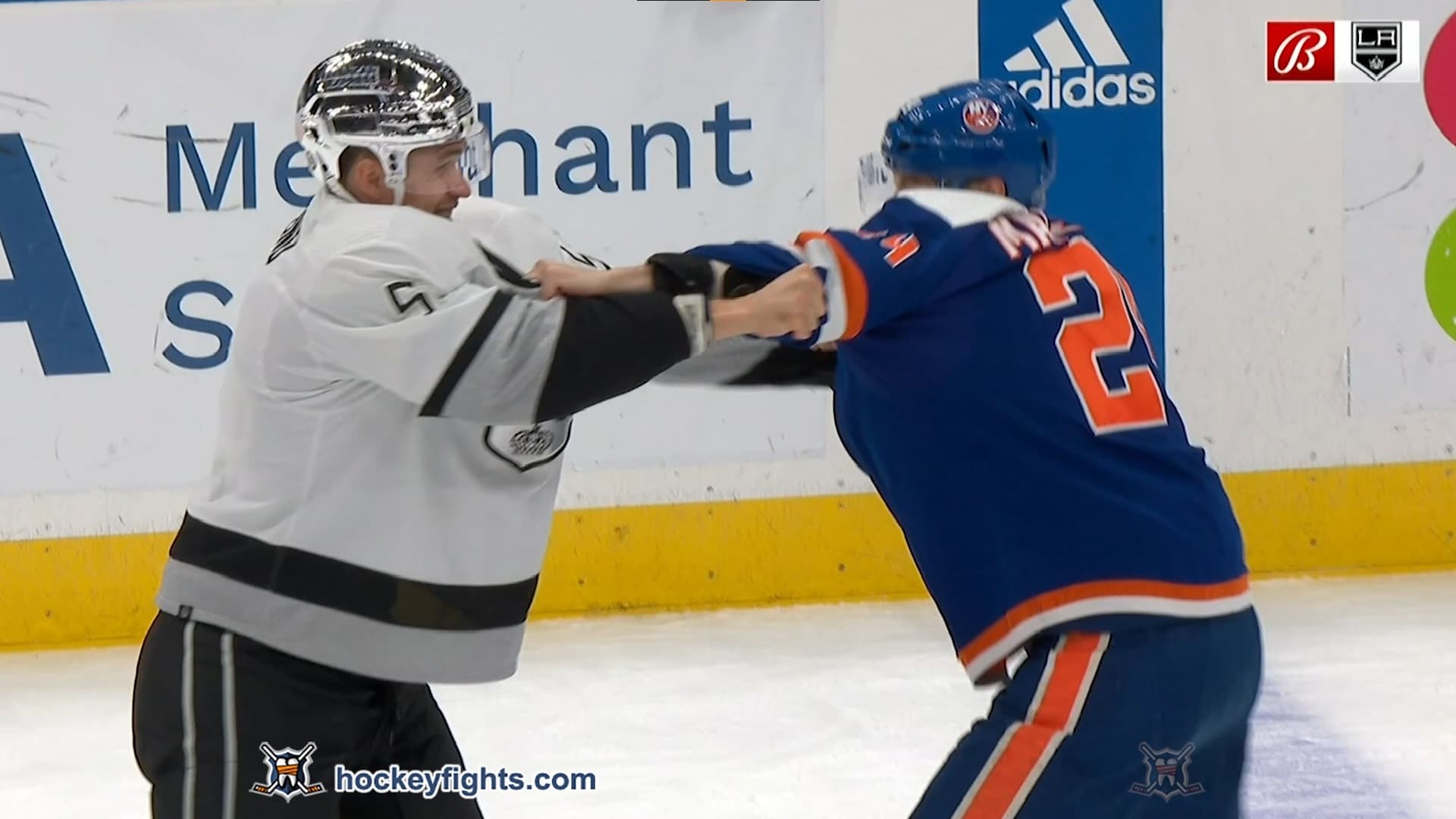 A. Englund (LAK) vs. S. Mayfield (NYI)