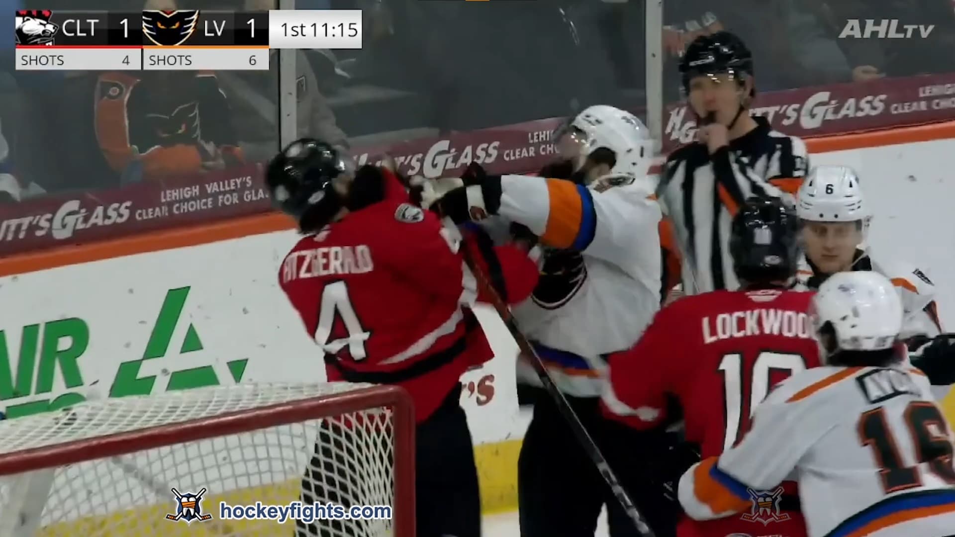 C. Fitzgerald (CHC) vs. A. Karashik (LHV)