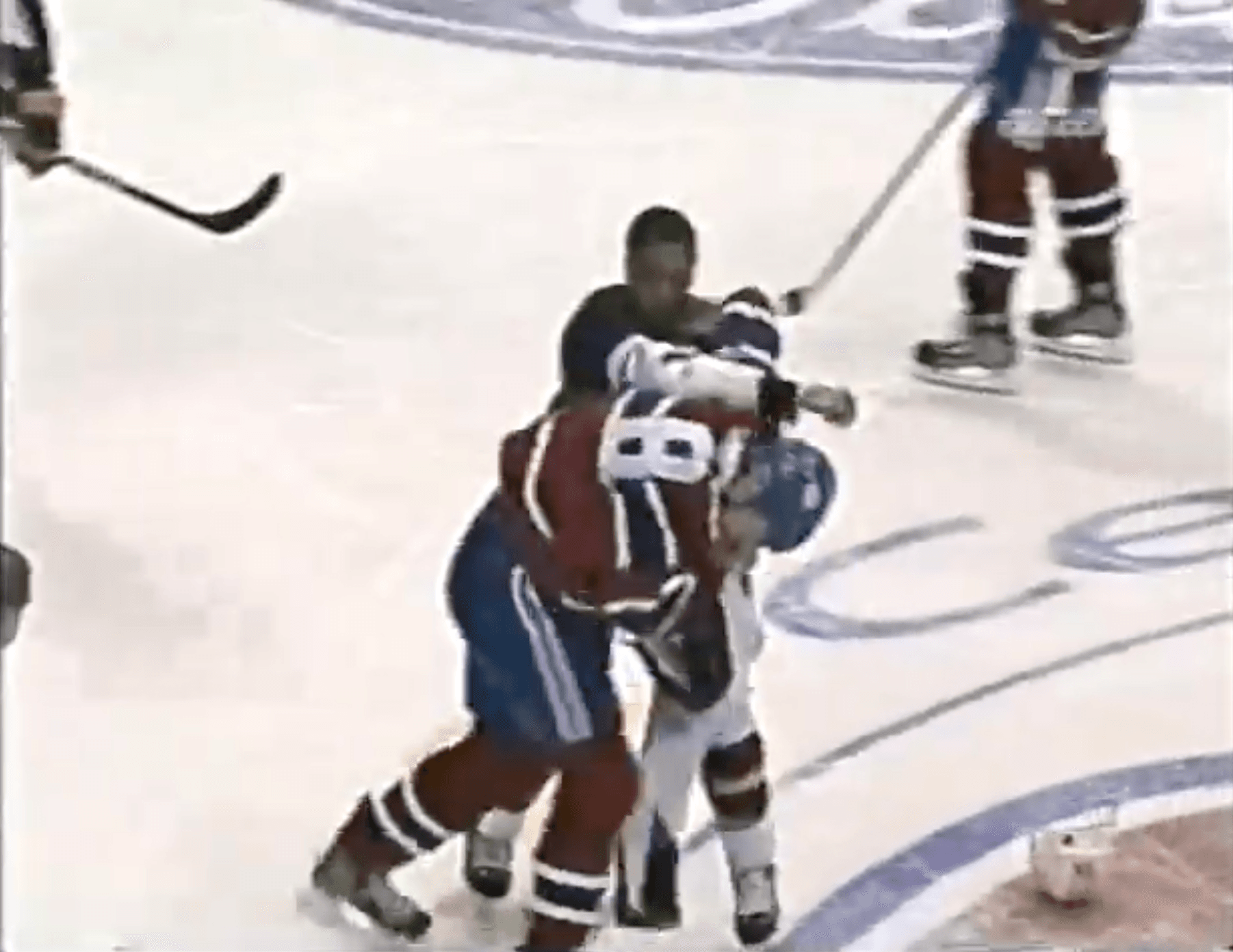 J. Grand-Pierre (ATL) vs. M. Komisarek (MTL)