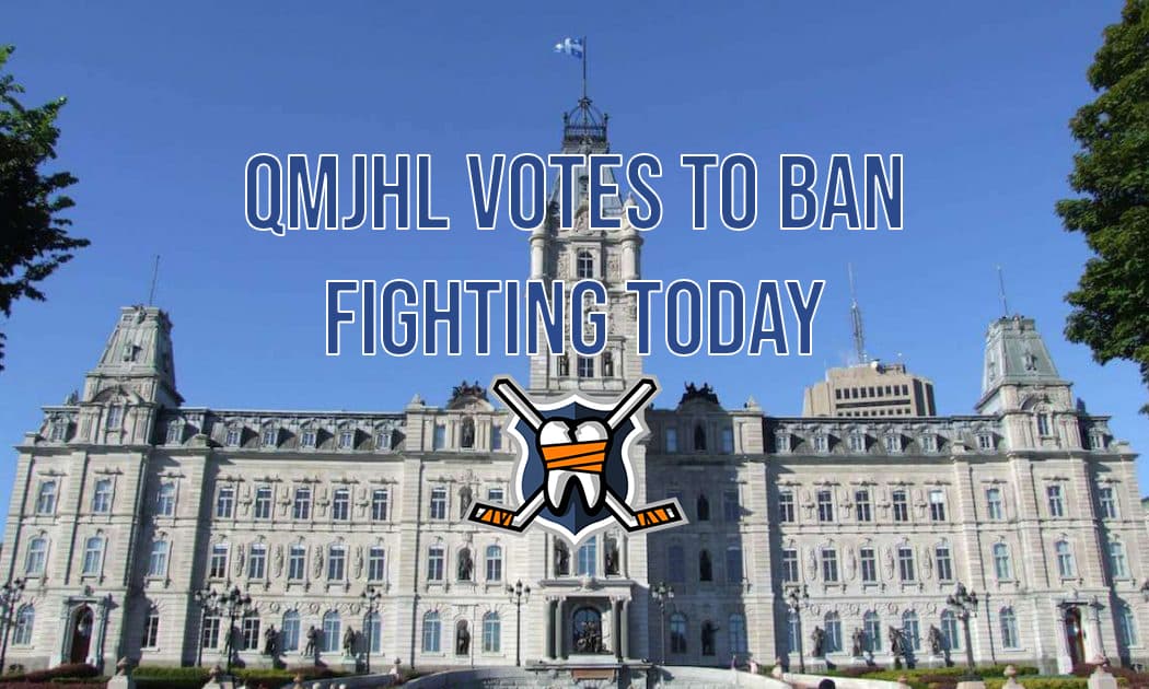 QMJHL (not Quebec government) will vote to ban fighting today