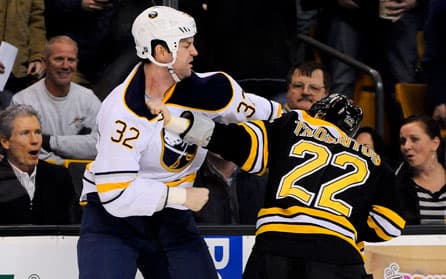 John Scott Drops Shawn Thornton, Blues and Jackets Rivalry Ramping Up