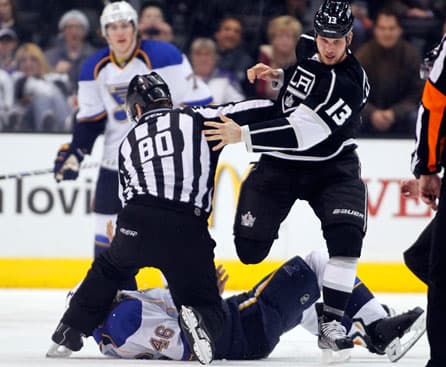 Kings and Blues Continue Playoff Battle