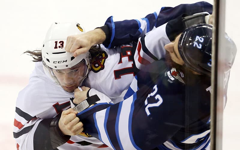 Chris Thorburn Settles a Score with Daniel Carcillo